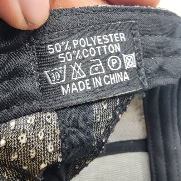 Island Crew Hawaii Adults Snapback Cap With Hawaiian Print Black Visor - Picture 6 of 10